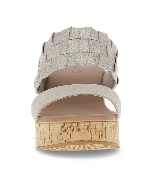 Mavis Block Heel Slide Sandal