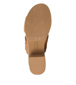Mavis Block Heel Slide Sandal