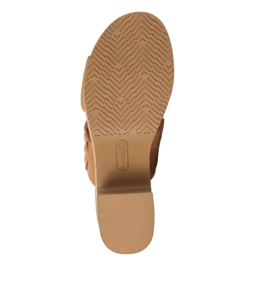 Mavis Block Heel Slide Sandal