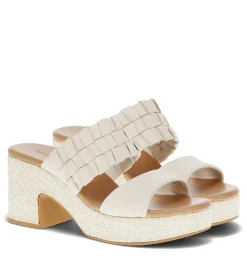 Mavis Block Heel Slide Sandal