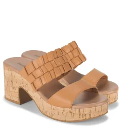 Mavis Block Heel Slide Sandal