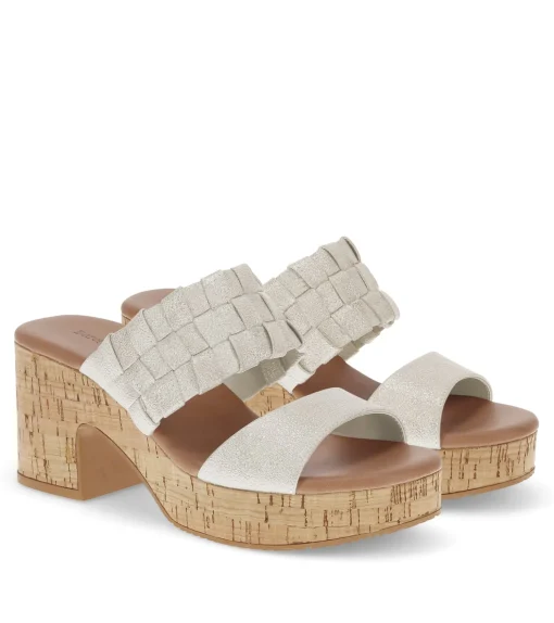 Mavis Block Heel Slide Sandal