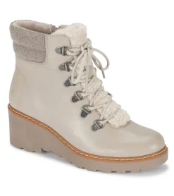 Nasha Lace Up Wedge Bootie