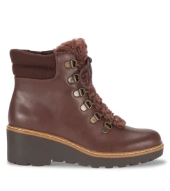 Nasha Lace Up Wedge Bootie