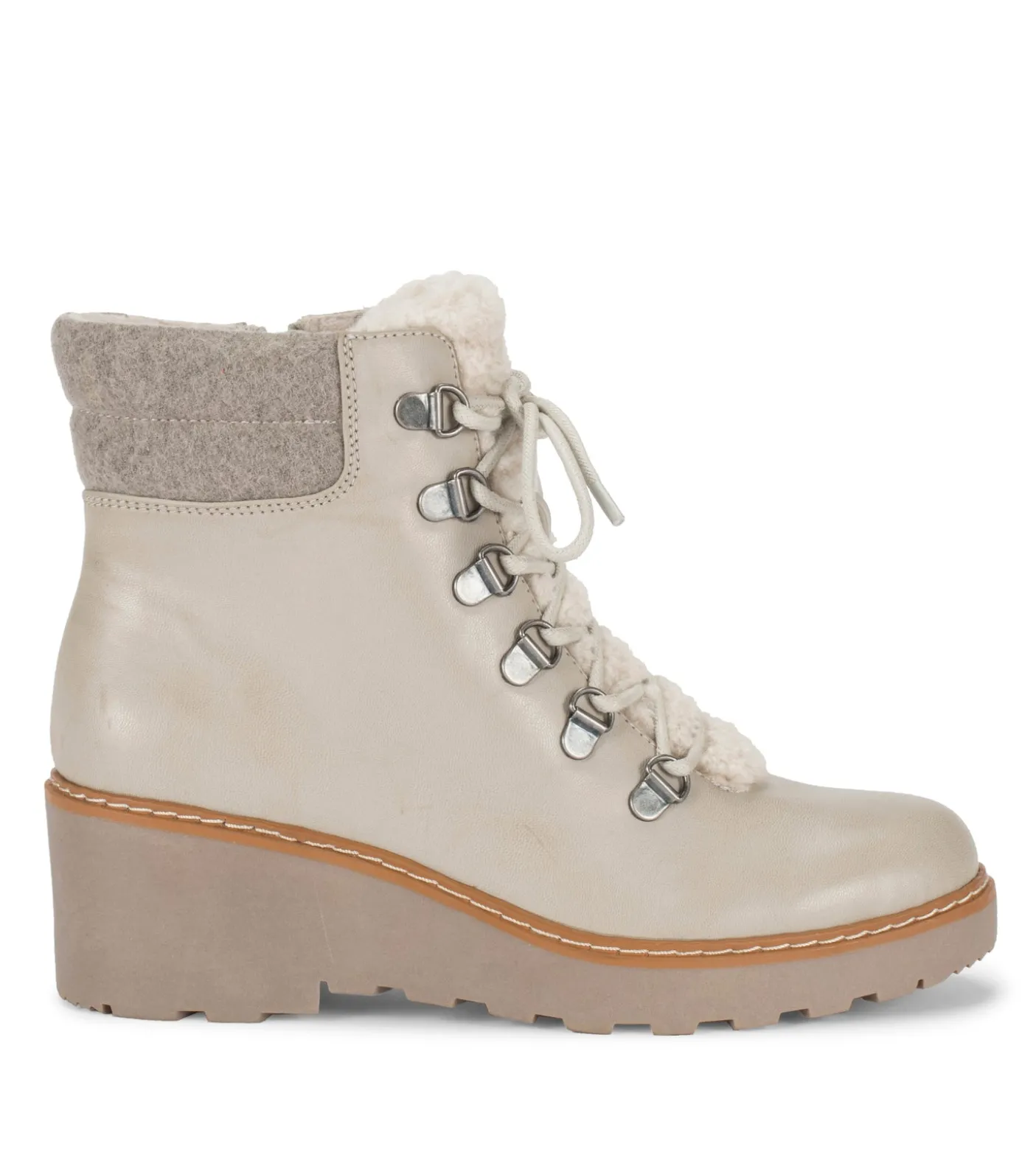 Nasha Lace Up Wedge Bootie
