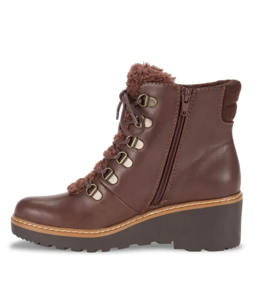 Nasha Lace Up Wedge Bootie