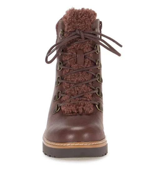Nasha Lace Up Wedge Bootie