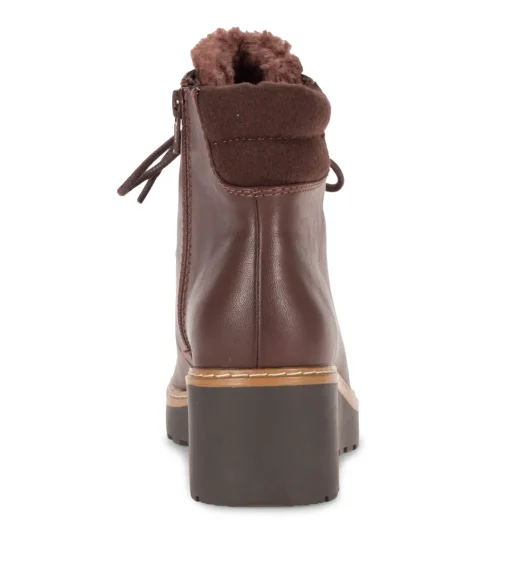 Nasha Lace Up Wedge Bootie