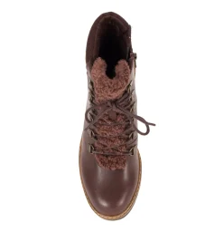 Nasha Lace Up Wedge Bootie