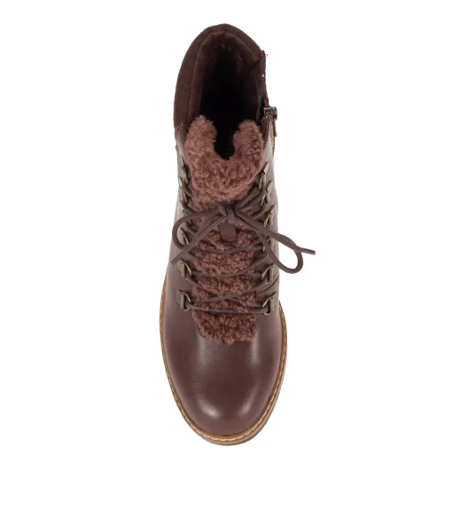 Nasha Lace Up Wedge Bootie