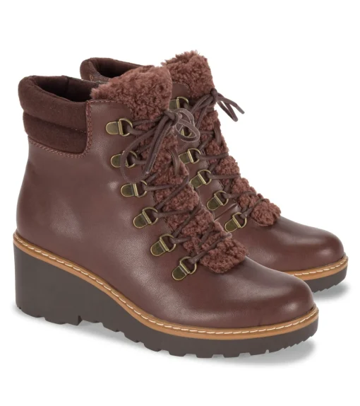 Nasha Lace Up Wedge Bootie