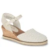 Ocean Closed Toe Wedge Sandal
