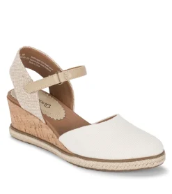 Ocean Closed Toe Wedge Sandal