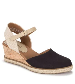 Ocean Closed Toe Wedge Sandal