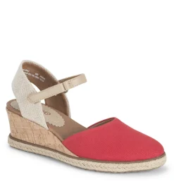 Ocean Closed Toe Wedge Sandal