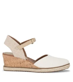 Ocean Closed Toe Wedge Sandal