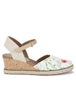 Ocean Closed Toe Wedge Sandal