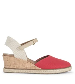 Ocean Closed Toe Wedge Sandal