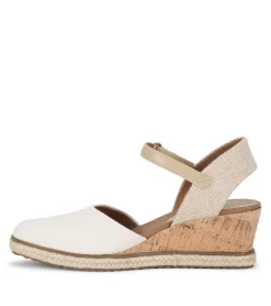 Ocean Closed Toe Wedge Sandal