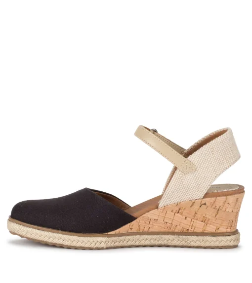 Ocean Closed Toe Wedge Sandal