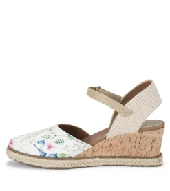 Ocean Closed Toe Wedge Sandal