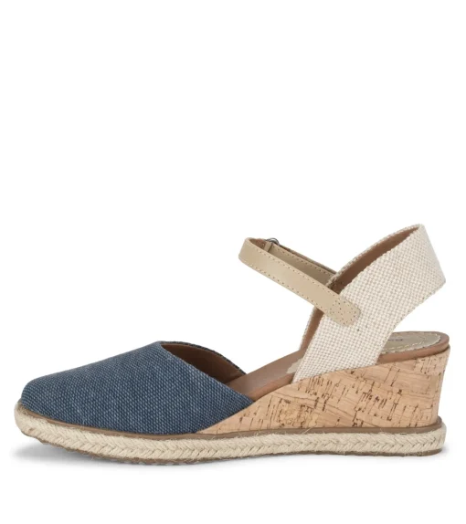 Ocean Closed Toe Wedge Sandal