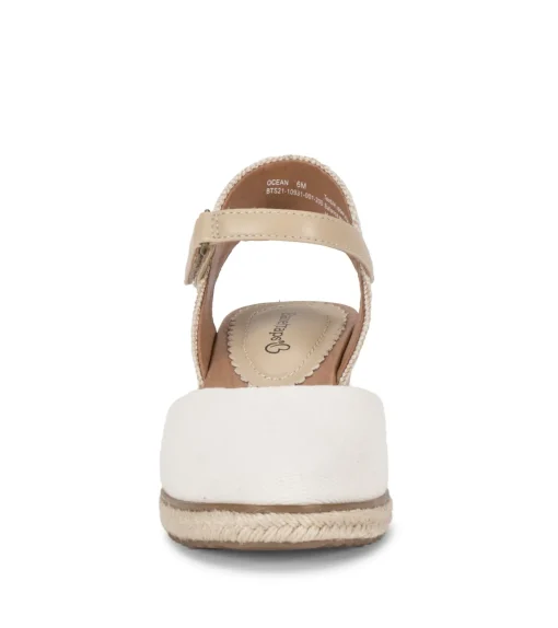 Ocean Closed Toe Wedge Sandal