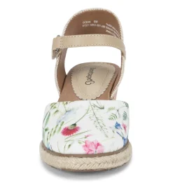 Ocean Closed Toe Wedge Sandal