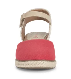 Ocean Closed Toe Wedge Sandal