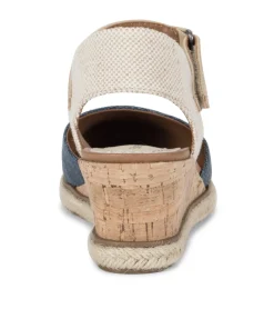 Ocean Closed Toe Wedge Sandal