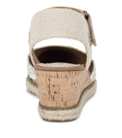 Ocean Closed Toe Wedge Sandal
