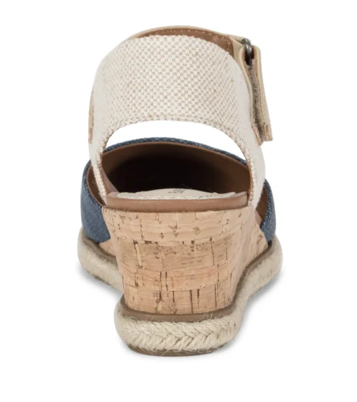 Ocean Closed Toe Wedge Sandal