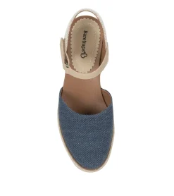 Ocean Closed Toe Wedge Sandal