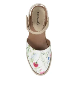 Ocean Closed Toe Wedge Sandal