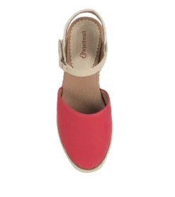 Ocean Closed Toe Wedge Sandal