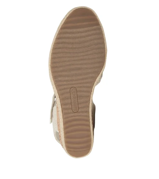Ocean Closed Toe Wedge Sandal