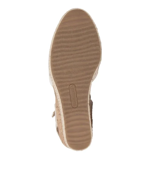 Ocean Closed Toe Wedge Sandal