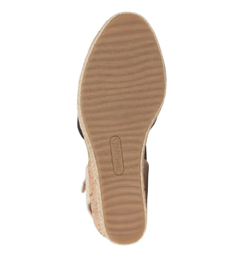 Ocean Closed Toe Wedge Sandal