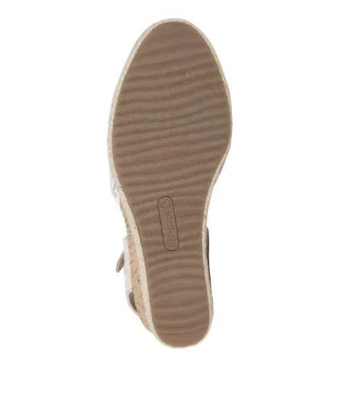 Ocean Closed Toe Wedge Sandal