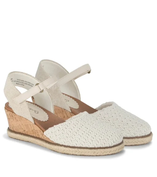 Ocean Closed Toe Wedge Sandal