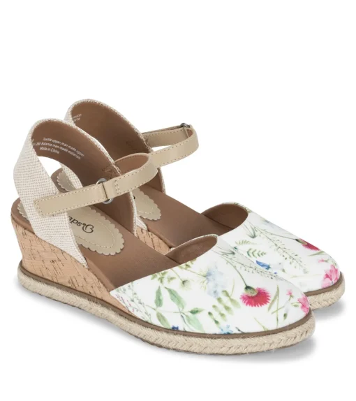 Ocean Closed Toe Wedge Sandal