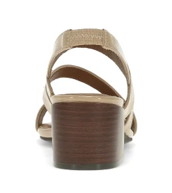 Posha Block Heel Sandal