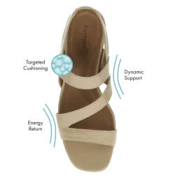 Posha Block Heel Sandal