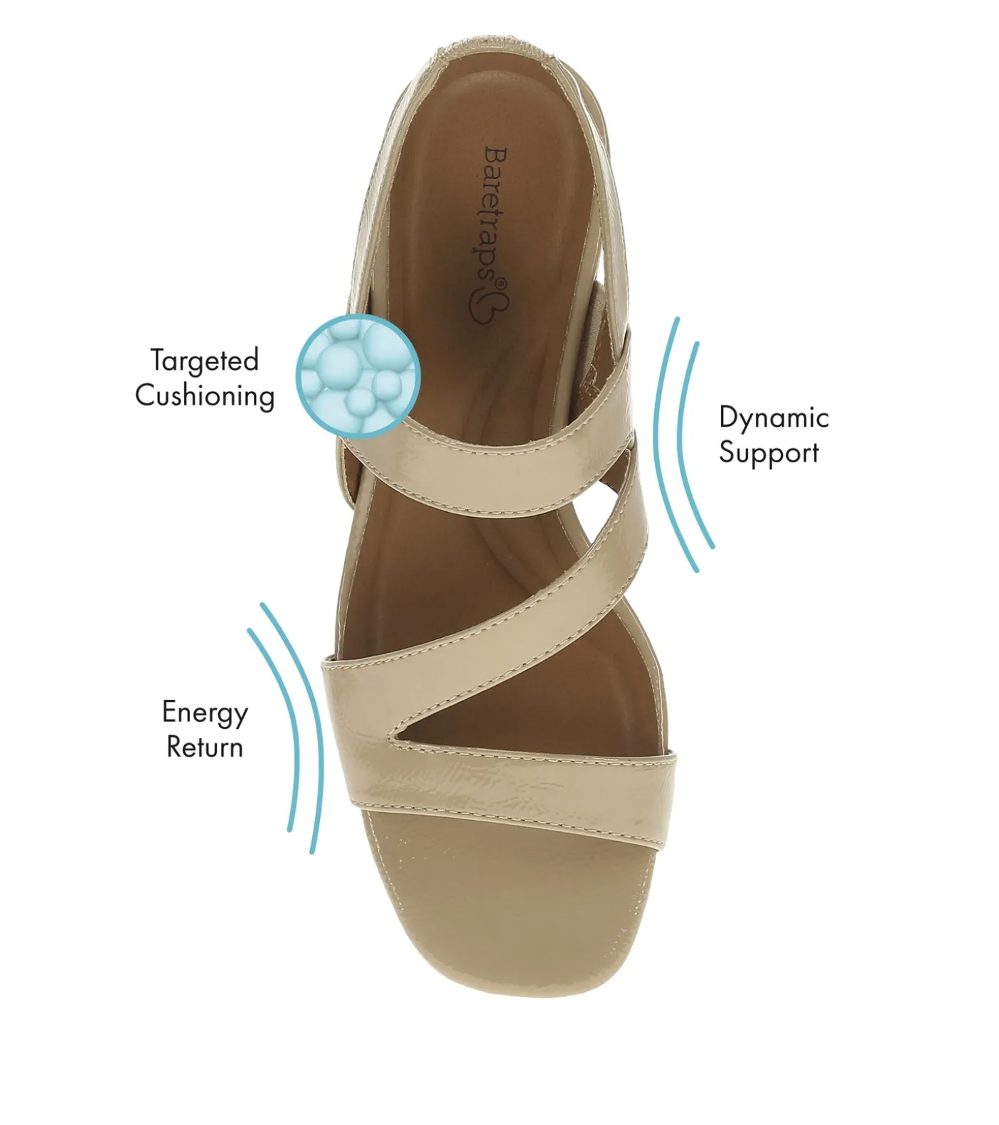 Posha Block Heel Sandal