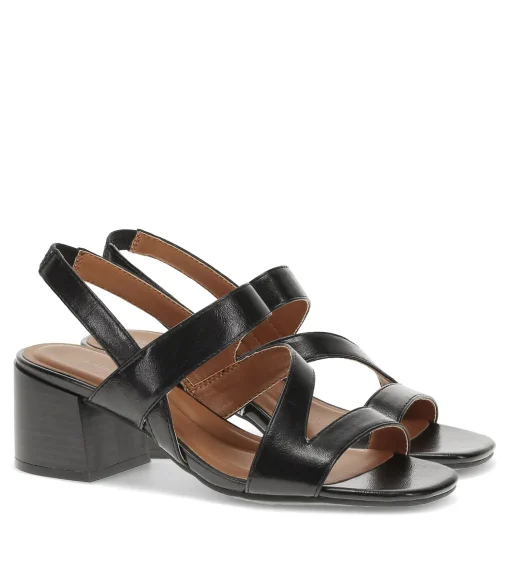 Posha Block Heel Sandal