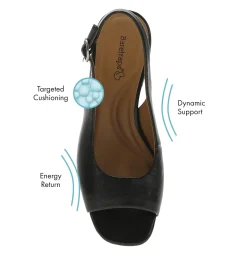 Promise Peep Toe Slingback Pump