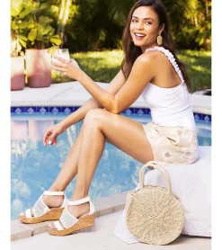 Raisie Wedge Sandal