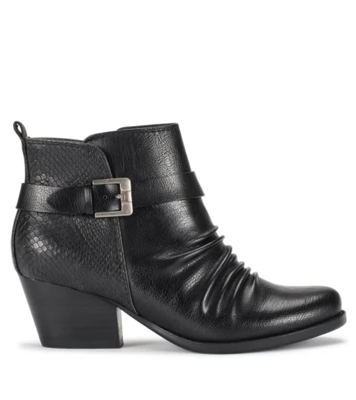 Rebel Block Heel Bootie