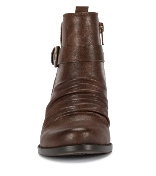 Rebel Block Heel Bootie