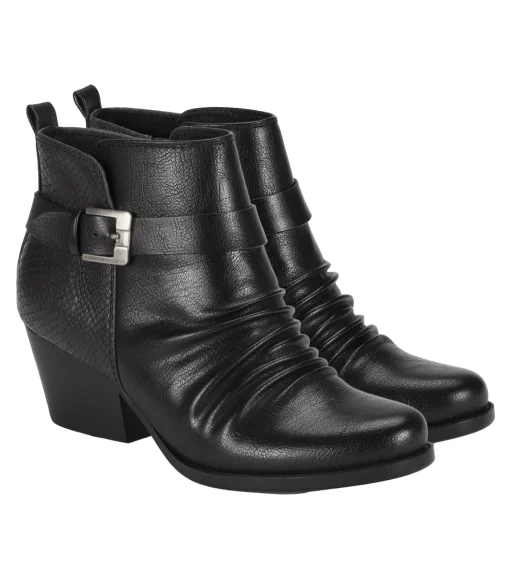 Rebel Block Heel Bootie